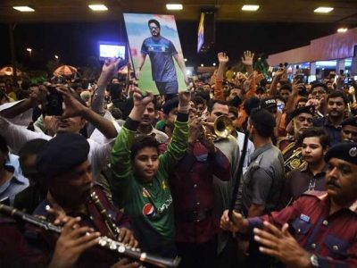 Welcome to the national team winning champions Trophy