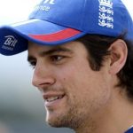 Alastair Cook has timely saved the reporter from being injured