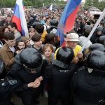 Protest against corruption in Russia, a thousand people arrested