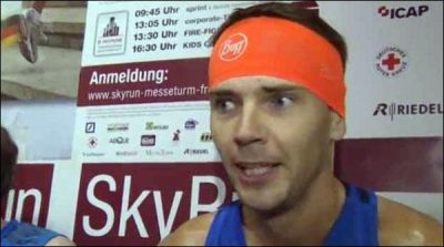 Germany: The 61-storey building stairs climbing competition jump