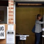 Polling continous for the general election in the UK
