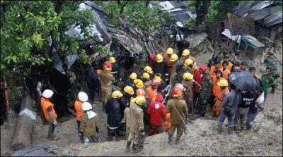 46 killed in Bangladesh landslides