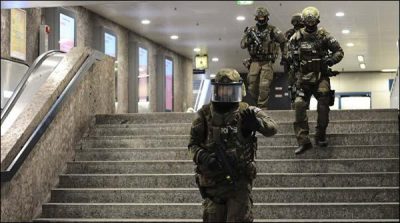 Firing in Munich subway,Several injured