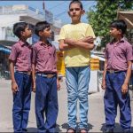 The world tall kid