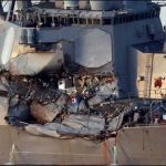 US ship accident, bodies of missing soldiers found