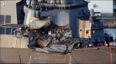 US ship accident, bodies of missing soldiers found