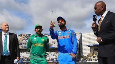 India won the toss and decided to field in the final of the Champions Trophy