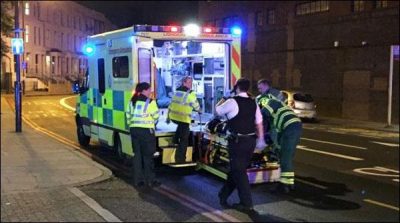 Another incident vehicle bunch of civilians in London, several injured