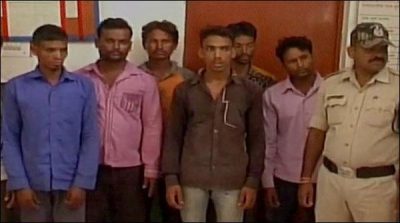 India, young men, arrested, on, celebrating, Pakistan's, victory,against, India