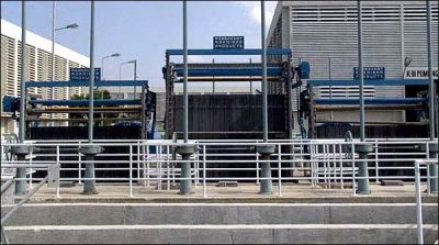 Complete the repair of dhabeji pipe line, started water supply