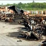 Oil tanker crash: Dai version was made on the national highway