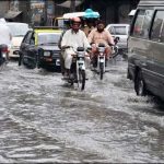 Moonsoon rains across the country, trenches in stream