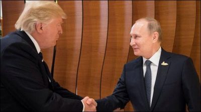 first, meeting, between, Putin, and Trump, at, G20, Summit