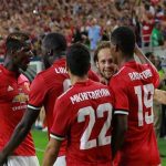 The International Champions Football Cup: Manchester United defeated Manchester City