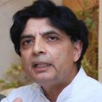 The last attempt to accept Chaudhry Nisar's failed, one federal minister added hands