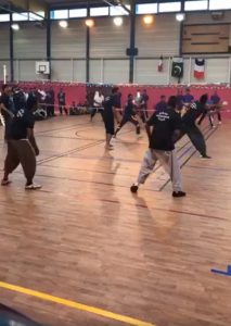 Participants, of, 6th, International, European, VollyBall, Tournament, started, in Paris