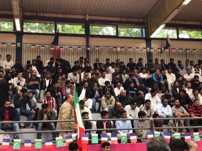 Participants, of, 6th, International, European, VollyBall, Tournament, started, in Paris