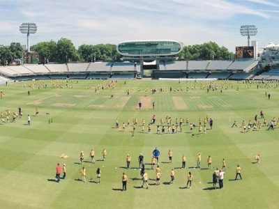 Became a record of teaching cricket lessons to more childrens in one seat of lords