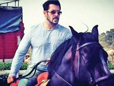 Salman Khan started training for a horse riding