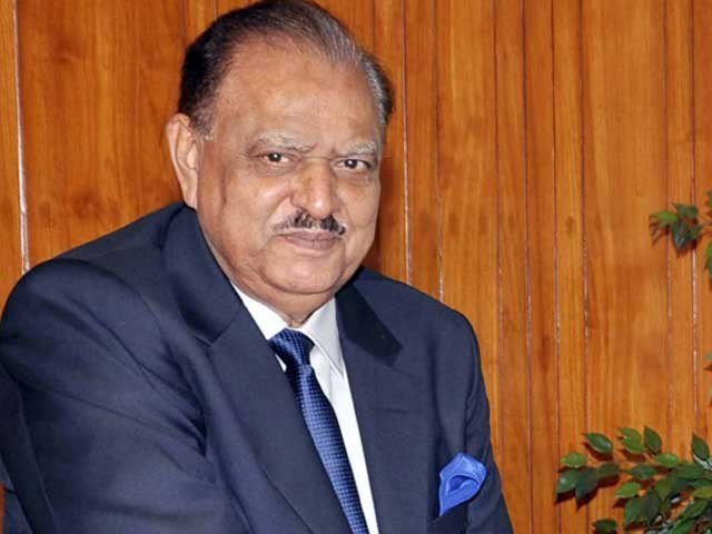 President Mamnoon will depart today from Lahore to Rawalpindi by train