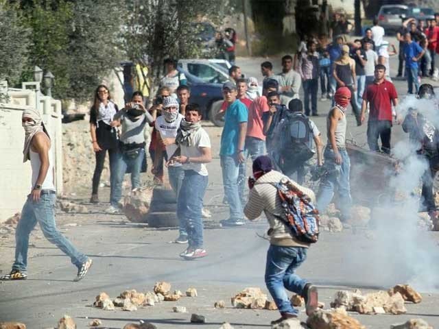صہیونی اشتعال انگیزی پر فلسطین میں کشیدگی، جھڑپوں میں 3 اسرائیلی ہلاک