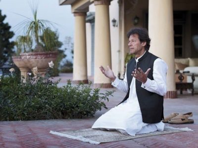 Imran Khan thanked prayer on Nawaz Sharif's disqualification
