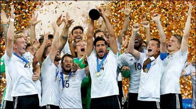 Germany won the Confederation Cup