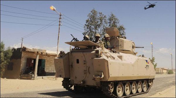 مصر: سیکیورٹی فورسز سے جھڑپوں میں داعش کے 6 جنگجو ہلاک