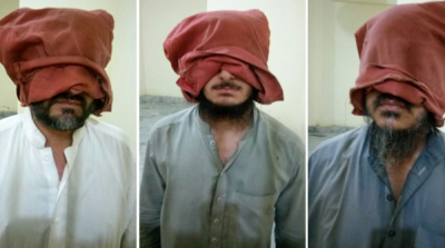 CTD actions in Peshawar, 3 suspects arrested