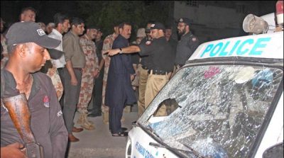 Karachi: Firing case on police mobile was registered