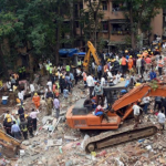 The deaths reached 17 with the residential building collapses in Mumbai, Shiv Sena leader arrested