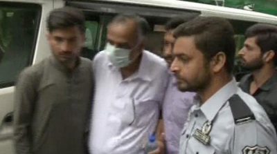 Former chairman SECP Zafar Hajjazi was sent to Adiala Jail