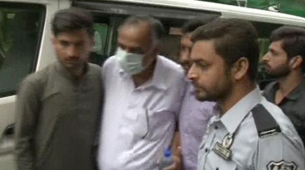 Former chairman SECP Zafar Hajjazi was sent to Adiala Jail