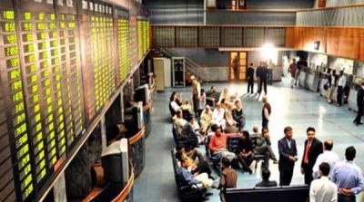 Pakistan stock exchange accelerates during first day business week