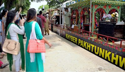 Azadi train departed from Lahore to Karachi