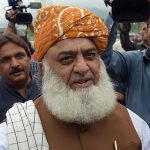 Maulana Fazal ur Rehman's announcement of the support of the Kulsoom Nawaz in election campaign