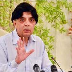Some people put the burden of the errors on the interior ministry, Chaudhry Nisar