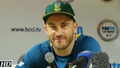 Faf du Plessis will lead the World XI team