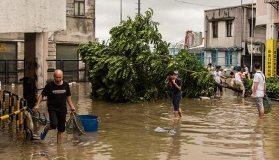 The storm called 'Hato' has destroyed in China, 12 people were killed