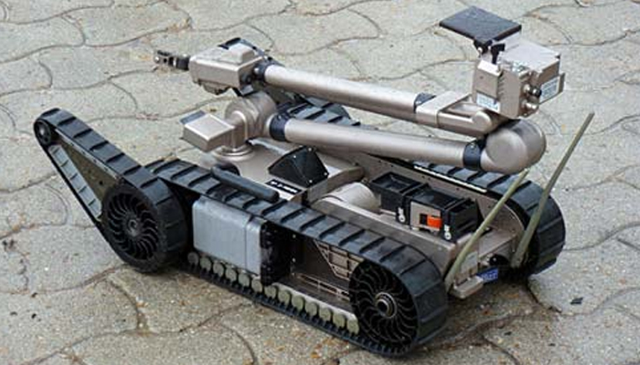 3 robots useless to bomb become useless in KPK