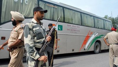 Beyond the tense situation in India, the friendship bus service even today suspended