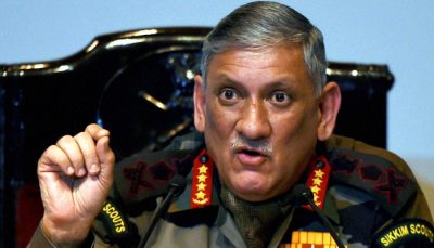 CPEC is against Indian sovereignty, Indian army chief