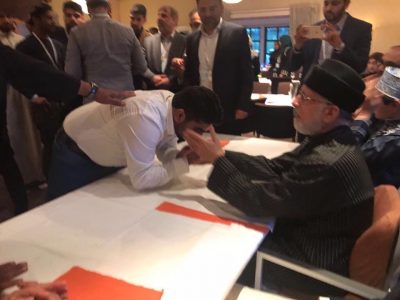 Norway: A, Delegation, headed, by, Allama Hassan Meer Qadri, Dr Azam Chaudhry, participated, in hidaya, camp, organized, by, Dr. Tahir ul Qadri