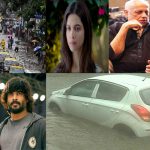 Indian, film, Stars, and, public, caught, into, heavy, Rains, in, Mumbabi