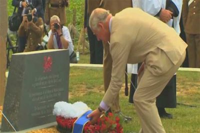 Belgium: On the completion of the hundred years of the Great War I, Prince Charles participation