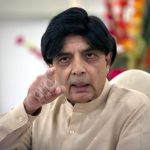 There was no meeting with Imran, Ch Nisar