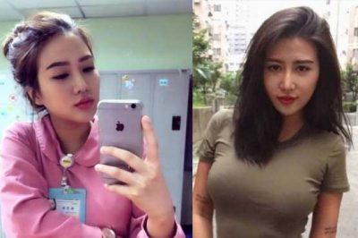 Photographs of beautiful nurse have famous on social media