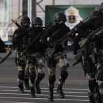 Saudi Arabia: Displaying military demonstration of power before Hajj, Shah Salman inspected parade