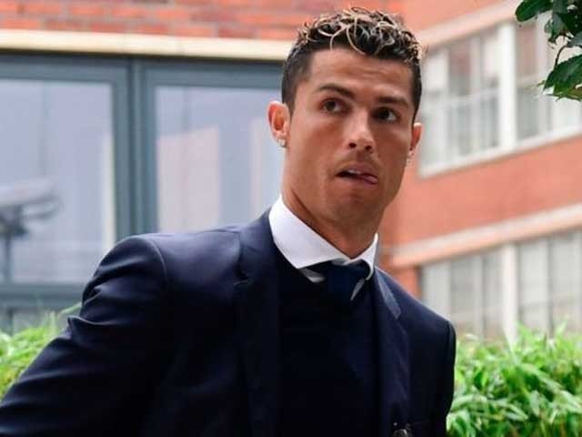 Ronaldo presented go on Spain's court in charge of tax evasion