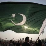 The country's largest green light flag flagship on Quaid shrine